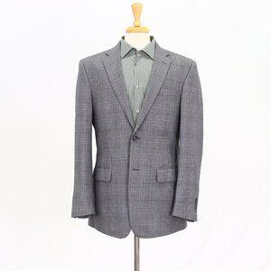 Jos. A. Bank 41L Gray Check 2-Button Sport Coat Blazer Jacket T204